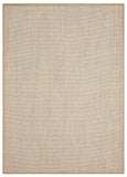 Nourison Beechwood Contemporary Natural 3'6" x 5'6" Area-Rug, Easy-Cleaning, Non Shedding, Bed Room, Living Room, Dining Room, Kitchen (3x5)