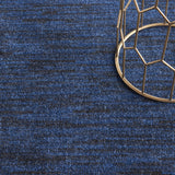 Nourison Essentials Indoor/Outdoor Midnight Blue 5' x 7' Area Rug, Easy Cleaning, Non Shedding, Bed Room, Living Room, Dining Room, Backyard, Deck, Patio (5x7)