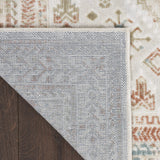 Nourison Thalia Modern Beige Multicolor 5'3" x 7'3" Area -rug, Easy -cleaning, Non Shedding, Bed Room, Living Room, Dining Room, Kitchen (5x7)