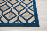 Nourison Aloha Navy Indoor/Outdoor Area Rug 2'8" x 4'