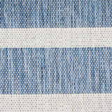 Nourison Positano Indoor/Outdoor Navy Ivory 4' x 6' Area -Rug, Easy -Cleaning, Non Shedding, Bed Room, Living Room, Dining Room, Deck, Backyard, Patio (4x6)