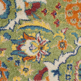 Nourison Allur Traditional Sage Ivory 2' x 3' Area -Rug, Easy -Cleaning, Non Shedding, Bed Room, Living Room, Dining Room, Kitchen (2x3)" }