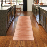 Nourison Vintage Home Abstract Brown 2'2" x 7'6 Area -Rug, Easy -Cleaning, Non Shedding, Bed Room, Living Room, Dining Room, Backyard, Deck, Patio (2x8)