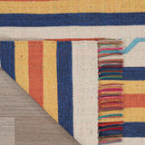 Nourison Baja Tribal Ivory 5' x 7' Area -Rug, Easy -Cleaning, Non Shedding, Bed Room, Living Room, Dining Room, Kitchen (5x7)