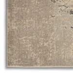 Nourison Celestial Modern Abstract Ivory/Grey 2'2" x 3'9" Area -Rug, Easy -Cleaning, Non Shedding, Bed Room, Living Room, Dining Room, Kitchen (2x4)