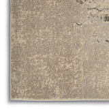 Nourison Celestial Modern Abstract Ivory/Grey 2'2" x 3'9" Area -Rug, Easy -Cleaning, Non Shedding, Bed Room, Living Room, Dining Room, Kitchen (2x4)