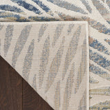 Nourison Splendid Modern Multicolor 5'3" x 7'3" Area Rug, Easy Clean, Non Shedding, Bed Room, Living Room, Dining Room, Kitchen (5x7)