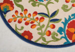 Nourison Aloha Contemporary Floral Area Rug, 3'6" X5'6, Multicolor