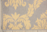 Nourison Grafix Vintage Grey 5'3'' x 7'3'' Area-Rug, Easy-Cleaning, Non Shedding, Bed Room, Living Room, Dining Room, Kitchen (5x7)