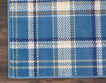 Nourison Grafix 2'3" x 7'6" Blue Rustic Indoor Rug
