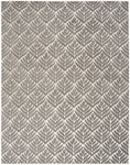 Nourison Aloha Indoor/Outdoor Charcoal 3'6" x 5'6" Area Rug, Easy Cleaning, Non Shedding, Bed Room, Living Room, Dining Room, Kitchen (4x6)