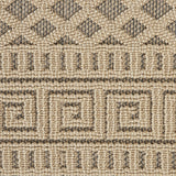 Nourison Elwood Mocha 2'2" x 8'2" Area -Rug, Modern, Moroccan, Easy -Cleaning, Non Shedding, Bed Room, Living Room, Dining Room, Kitchen, (8' x Runner)