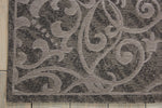 Nourison Damask Vintage Grey 5' x 7' Area -Rug, Easy -Cleaning, Non Shedding, Bed Room, Living Room, Dining Room, Kitchen (5x7)" }