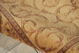 Nourison Somerset Floral Ivory 2' x 2'9" Area-Rug, Easy-Cleaning, Non Shedding, Bed Room, Living Room, Dining Room, Kitchen (2x3)