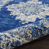 Nourison Home Grafix GRF14, 3'9" x 5'9", Navy Blue