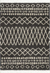 Nourison Marrakesh Shag Moroccan Charcoal 7'10" x 10'6" Area -Rug, Easy -Cleaning, Non Shedding, Bed Room, Living Room, Dining Room, Kitchen (8x11)