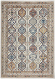 Nourison Concerto Bohemian Ivory/Multi 3'9" x 5'9" Area -Rug, Easy -Cleaning, Non Shedding, Bed Room, Living Room, Dining Room, Kitchen (4x6)