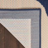 Nourison Aloha 63x89 Contemporary Fabric Rug in Multi-Color