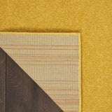 Nourison Essentials 6' x 9' Yellow Fabric Outdoor Area Rug (6' x 9')