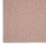 Nourison Essentials Indoor/Outdoor Pink 3' x 5' Area Rug, Easy Cleaning, Non Shedding, Bed Room, Living Room, Dining Room, Backyard, Deck, Patio (3x5)