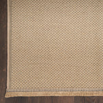 Nourison Washable Jute Solid Natural 2' x 4' Area Rug, Easy Cleaning, Non Shedding, Bed Room, Living Room, Dining Room, Kitchen (2x4)