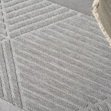 Nourison Palamos Lt Grey 2' x 4' Area Rug , 2'2" x 3'9"