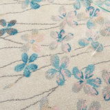 Nourison TRA04 Tranquil Bohemian Floral Ivory Area Rug 4' X 6'