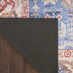Nourison Vintage Home Bohemian Blue 3'9" x 5'9" Area Rug, Easy Clean, Non Shedding, Bed Room, Living Room, Dining Room, Backyard, Deck, Patio (4x6)