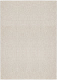 Nourison Textured Home All-over design Ivory Beige 3'11" x 5'11" Area Rug, Easy Clean, Non Shedding, Bed Room, Living Room, Dining Room, Kitchen (4x6)