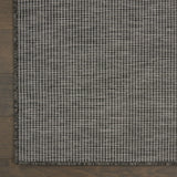 Nourison Positano 12' Runner Charcoal Fabric Modern Area Rug (12' Runner)
