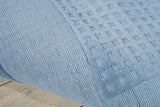 Nourison Westport Mid-century Blue 2'3" x 7'6" Area-Rug, Easy-Cleaning, Non Shedding, Bed Room, Living Room, Dining Room, Kitchen (2x8)