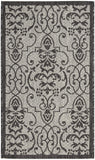 Nourison Garden Party Ivory/Charcoal 2' x 4' Area Rug, 2'2" x 3'9"