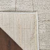 Nourison Santa Cruz Abstract Grey 3'11" x 5'11" Area Rug, Easy Cleaning, Non Shedding, Bed Room, Living Room, Dining Room, Kitchen (4x6)