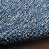 Nourison Practical Solutions Outdoor Navy Blue 2'2" x 8' Area Rug, Easy Cleaning, Non Shedding, Bed Room, Living Room, Dining Room, Deck, Backyard, Patio (2x8)