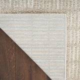 Nourison Cozy Modern Grey Ivory 2'2" x 6' Area Rug Easy Clean, Non Shedding, Bed Room, Living Room, Dining Room, Kitchen (6' Runner)