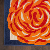 Nourison Aloha 3' x 4' Multicolor Fabric Contemporary Area Rug (3' x 4')