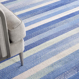 Nourison Whimsicle Abstract Blue Multicolor 7' x 10' Area Rug, Easy Cleaning, Non Shedding, Bed Room, Living Room, Dining Room, Kitchen (7x10)