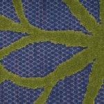 Nourison Aloha Indoor-Outdoor Navy Multicolor 2'8" x 4' Area Rug, Easy Cleaning, Non Shedding, Bed Room, Living Room, Dining Room, Backyard, Deck, Patio (3x4)