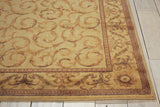 Nourison Somerset Floral Ivory 2' x 2'9" Area-Rug, Easy-Cleaning, Non Shedding, Bed Room, Living Room, Dining Room, Kitchen (2x3)