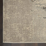 Nourison Celestial Modern Abstract Ivory/Grey 2'2" x 3'9" Area -Rug, Easy -Cleaning, Non Shedding, Bed Room, Living Room, Dining Room, Kitchen (2x4)