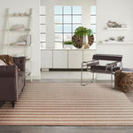 Nourison Positano Indoor/Outdoor Jute Ivory 8' x 10' Area Rug, Easy Cleaning, Non Shedding, Bed Room, Living Room, Dining Room, Backyard, Deck, Patio (8x10)