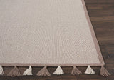 Nourison Otto Modern Taupe 5' x 7'6" Area-Rug, Easy-Cleaning, Non Shedding, Bed Room, Living Room, Dining Room, Kitchen (5x8)