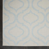 Nourison Jubilant JUB19, 4 ft x 6 ft, Ivory Blue