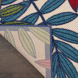 Nourison Aloha Indoor/Outdoor Multicolor 2'3" x 8' Area Rug (2x8)