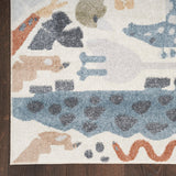 Nourison Astra Machine Washable Animals Ivory 3'3" x 5' Kids Area -Rug, Easy -Cleaning, Non Shedding, Bed Room, Living Room, Dining Room, Kitchen (3x5)