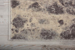 Nourison Somerset Modern Grey 2'3" x 8' Area -Rug, Easy -Cleaning, Non Shedding, Bed Room, Living Room, Dining Room, Kitchen (2x8)