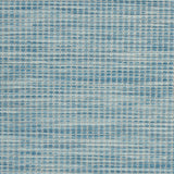 Nourison Positano Indoor-Outdoor Aqua 4' x 6' Area Rug, Easy Cleaning, Non Shedding, Bed Room, Living Room, Dining Room, Backyard, Deck, Patio (4x6)