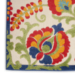 Nourison Aloha 2'3" x 10' Multicolor Outdoor Indoor/Outdoor Rug