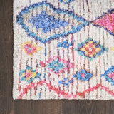 Nourison Rosedale Bohemian Yellow 2'3'' x 6' Area--Rug, Easy--Cleaning, Non Shedding, Bed Room, Living Room, Dining Room, Kitchen (2x6)