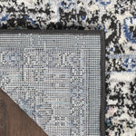 Nourison Passion Bohemian Black Ivory 1'10'' x 2'10'' Area-Rug, Easy-Cleaning, Non Shedding, Bed Room, Living Room, Dining Room, Kitchen (2x3)